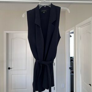 Ann Taylor Sweater vest with tie